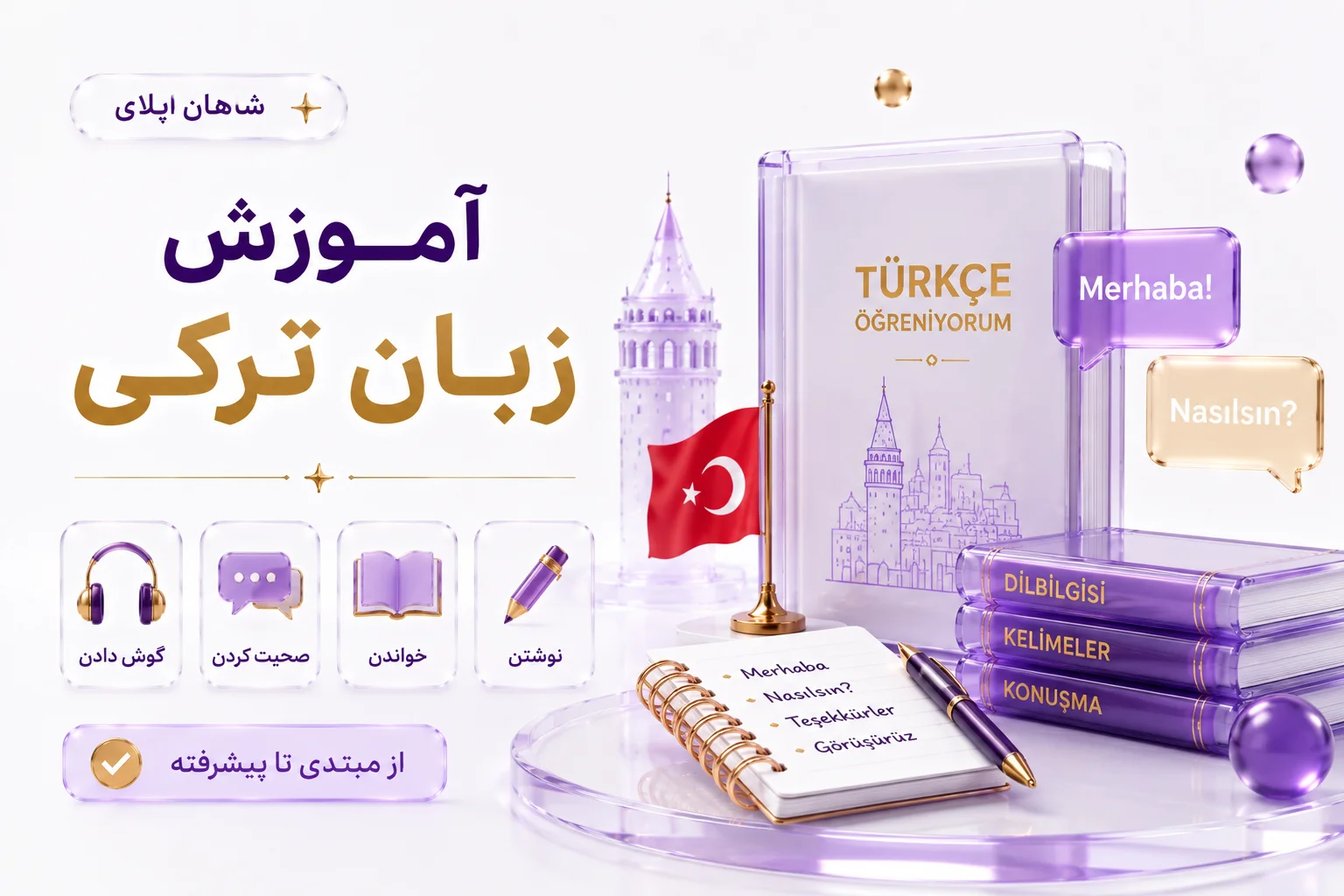 کلاس زبان ترکی در استانبول